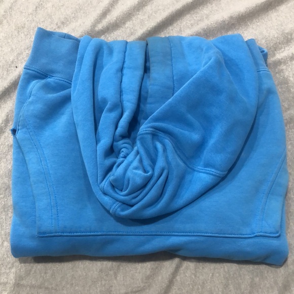 NIKE BLUE PULLOVER HOODIE - Picture 2 of 2